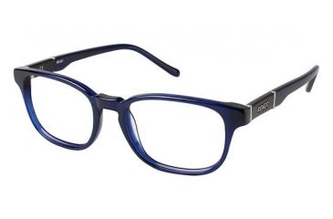 Image of Kenzo 4164 Single Vision Prescription Eyeglasses - Frame BLUE, Size 52/18mm KZ416403