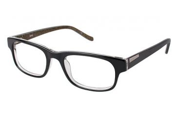 Image of Kenzo 4169 Progressive Prescription Eyeglasses - Frame BLACK, Size 52/19mm KZ416901