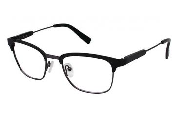 Image of Kenzo 4201 Progressive Prescription Eyeglasses - Frame BLUE/GUN, Size 53/20mm KZ420101