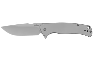 Image of Kershaw Scour Folding Knife, 3.3 in, 8CR13MoV SS, Drop Point Blade, Bead Blasted Handle, 1416