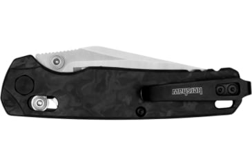 Image of Kershaw BEL AIR, Folding Knife, Plain Edge, CPM Magnacut Blade Steel, PVD Finish, Black, Aluminum Handle, Dura Lock, 3.1 Blade, 7.3 Overall Length, Includes Pocket Clip