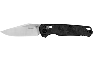 Image of Kershaw BEL AIR, Folding Knife, Plain Edge, CPM Magnacut Blade Steel, PVD Finish, Black, Aluminum Handle, Dura Lock, 3.1 Blade, 7.3 Overall Length, Includes Pocket Clip