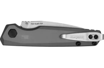 Image of Kershaw Launch 18 Automatic Folding Knife, 2.79in, CPM 154, Spear Point Single Edge, Stonewashed Finish, Gray Handle, 7551