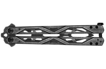 Image of Kershaw Balanza Automatic Folding Knife, 4.3in, Stainless Steel, Drop Point Blade, Black Finish, Black Handle, 4950TR