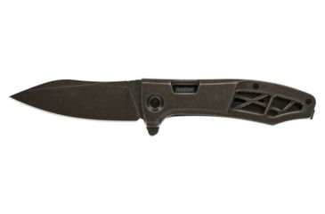 Image of Kershaw Boilermaker Assisted Opening Folding Knife, Brown, 3475