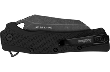 Image of Kershaw Dawnstar Folding Knife, 3.5 in, 8Cr13MoV, Plain, Black, Glass-filled nylon, 1423