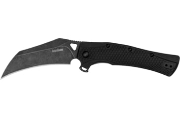 Image of Kershaw Dawnstar Folding Knife, 3.5 in, 8Cr13MoV, Plain, Black, Glass-filled nylon, 1423