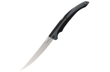 Image of Kershaw Folding Fillet Knife, Black GFN Handle w/Sheath K1258