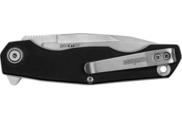 Image of Kershaw Inception Folding Knife, 3.25in, D2, Clip Point Blade, G10, Black Handle, 2031
