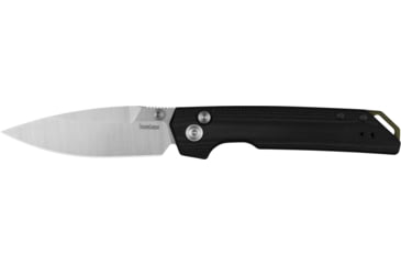 Image of Kershaw Iridium Folding Knife, 3.45in, CPM MagnaCut, Spear Point, G10, Black Handle, 3038