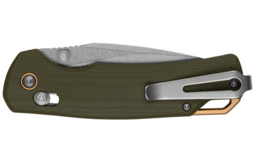 Image of Kershaw Proximal Folding Knife, 3.15in, D2 Steel, Drop Point, G10 Olive Handle, 2058