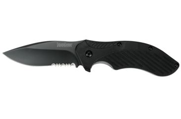 Image of Kershaw Black Serrated Clash Folding Knife, Box, 1605CKTST