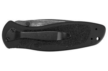 Image of Kershaw Blur Assisted Open Folding Knife,3.4in Sandvik 14C28N BlackWash Steel Plain Blade,6061-T6 Anodized Aluminum Handle w/Trac-Tec Inserts