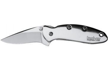 Image of Kershaw Chive Cutting Knife, 1.93in. Blade, Plain Edge, Stainless Steel, Aluminum 1600SSKER