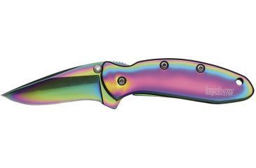 Image of Kershaw Chive Cutting Knife, 1.93in. Blade, Plain Edge, Stainless Steel, Aluminum 1600VIBKER