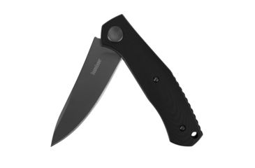 Image of Kershaw Concierge Folding Knife, 3.25in, 8Cr13MoV, Drop Point Blade, G10, Black Handle, Box, 4020