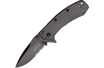 Image of Kershaw Cryo Hinderer Assisted Knife KS1555BLKST, EDEMO1