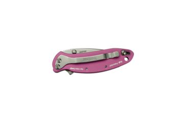 Image of Kershaw K.O. Chive, Pink Aluminum Handle, Plain K1600PINK