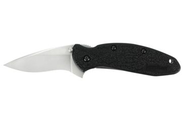 Image of Kershaw K.O. Scallion, Black Polyamide Handle, Plain K1620