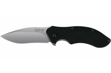 Image of Kershaw Stainless Non-Serrated Clash Folding Knife, Clam, 1605X