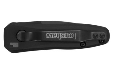 Image of Kershaw Launch 4 Automatic Folding Knife, 1.9in CPM 154 Spear Point Blade, Cerakote Finish, Black Aluminum Handle, 7500BLK