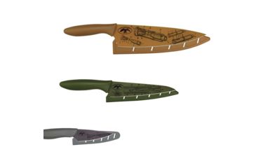 Image of Kershaw Pkhd Dc Kitchen Knives Set, Coated Carbon Stainless Blades, Molded Resin Handles, Duck Call Technical Spec, DHKS0310