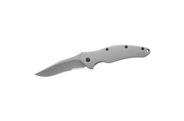 Image of Kershaw Shallot Cutting Knife, 3.50in. Blade, Partially Serrated, Stainless Steel 1840STKER