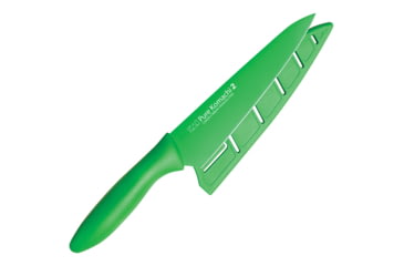 Image of Kershaw Komachi 2 Utility Knife, 6in, High Carbon Stainless, Green Blade, Green Synthetic Handle, AB5084