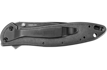 Image of Kershaw Leek, Blackwash Stainless Handle, Blackwash Plain K1660BLKW