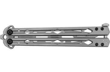 Image of Kershaw Lucha - Trainer Knife, 4.6in, 14C28N Stainless Steel Blade, Silver Handle, 5150TR