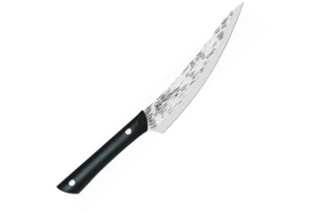 Image of Kershaw Professional Boning/Fillet Kitchen Knives, 11in Overall, 6.5in Hammered Finish Aus-6M SS Blade, Black Pom Handle, Full Tang, Black, HT7070
