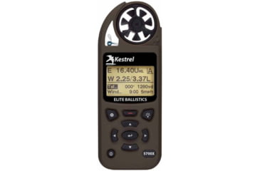 Image of Kestrel 5700X Elite Weather Meter w/Applied Ballistics &amp; LiNK, Flat Dark Earth, 0857XALFDEM