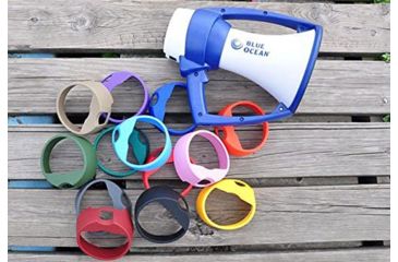 Image of Kestrel Blue Ocean Rugged Megaphone, White/Blue, 100