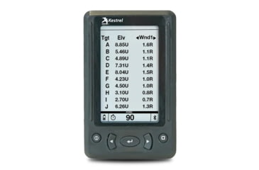 Image of Kestrel Hud For 5 Series Ball- Istics Meters Black W/remote