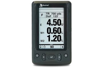 Image of Kestrel Hud For 5 Series Ballistics Meters Black