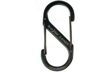 Image of Kestrel NiteIze S-biner Carabiner, Black 0789