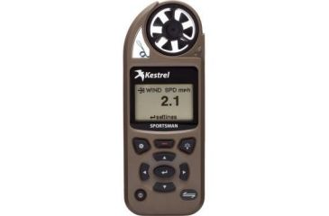 Image of Kestrel Sportsman Weather Meter with Applied Ballistics no LiNK, Coyote Brown 0857SBRN