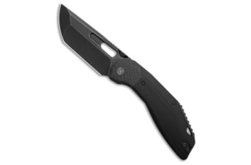 Image of Ketuo Ketuo Yakuza Liner Lock Knife Black G-10/Carbon Fiber Bolster 3.3" Black SW, Black, 14C28N, adult, BHQ-222828