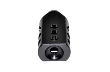 Image of Kexuan 1/2x28 Competition Grade Muzzle Brake for AR-15, Steel with Black Phosphate Finish, MZ-07-01-B