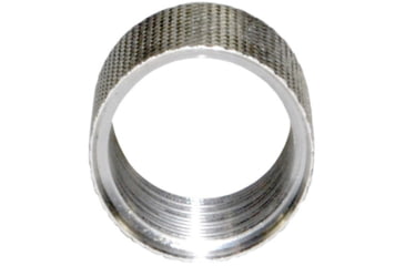 Image of Kexuan 310 Barrel Thread Protector Nut, 5/8x24 Muzzle Threading and 0.712 in, Stainless Steel, BTPR05S