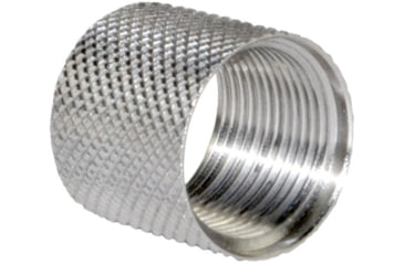 Image of Kexuan 310 Barrel Thread Protector Nut, 5/8x24 Muzzle Threading and 0.712 in, Stainless Steel, BTPR05S