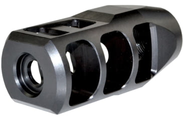 Image of Kexuan Muzzle Brake 11/16x24, Steel, Black, For .450 Bushmaster Or Bull Barrel Thread, Black, MZ-18-07-B