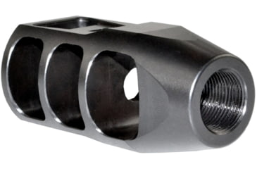 Image of Kexuan Muzzle Brake 11/16x24, Steel, Black, For .450 Bushmaster Or Bull Barrel Thread, Black, MZ-18-07-B