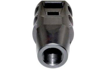 Image of Kexuan Muzzle Brake 11/16x24, Steel, Black, For .450 Bushmaster Or Bull Barrel Thread, Black, MZ-18-07-B