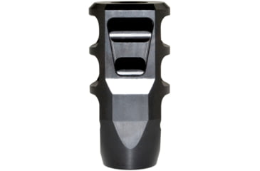 Image of Kexuan Muzzle Brake 11/16x24, Steel, Black, For .450 Bushmaster Or Bull Barrel Thread, Black, MZ-18-07-B
