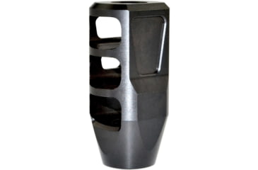 Image of Kexuan Muzzle Brake 11/16x24, Steel, Black, For .450 Bushmaster Or Bull Barrel Thread, Black, MZ-18-07-B