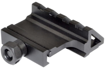 Image of Kexuan 46 Degree Offset Picatinny 4 Slot Rail Mount, Black, 1.77, MOFAR