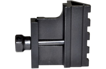 Image of Kexuan 46 Degree Offset Picatinny 4 Slot Rail Mount, Black, 1.77, MOFAR