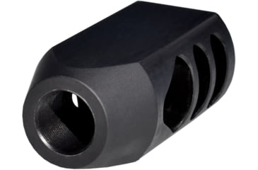 Image of Kexuan .450 Bushmaster Competition Grade Muzzle Brake, 11/16x24, Steel, Black, MZ-07-07-B
