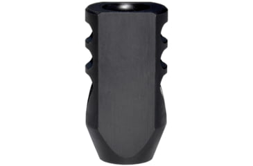 Image of Kexuan .450 Bushmaster Competition Grade Muzzle Brake, 11/16x24, Steel, Black, MZ-07-07-B